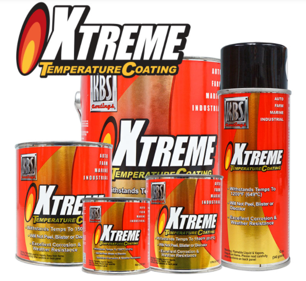 Kbs Xtreme Temperature Coating High, Fire Resistant Paint For Fire Pit